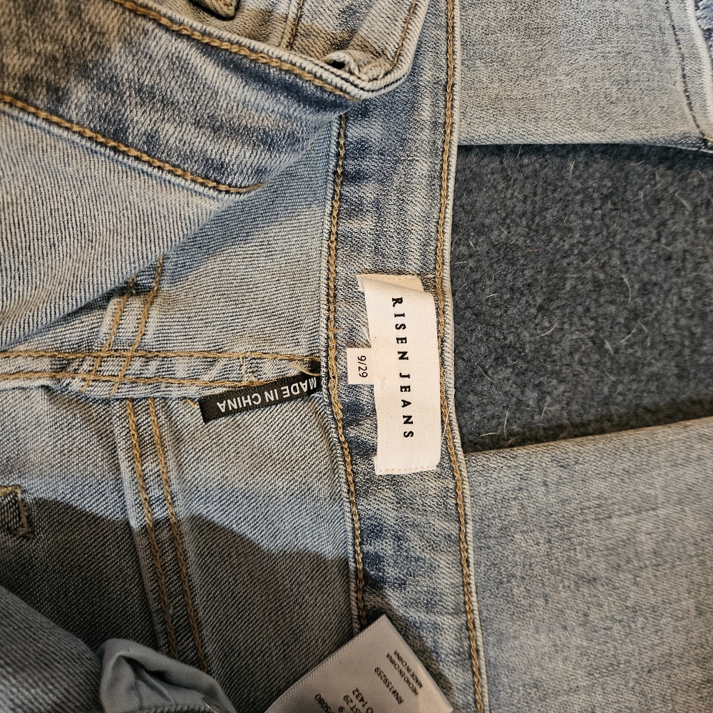 Risen sz 9 jeans - Picture 4 of 5